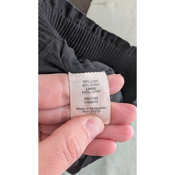 J.Crew Skirt Women 2 Black Elastic Waist Pocket - Picture 5 of 7